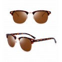 Sunglasses Mirrored Lens Blue UV Protection Upper Frame