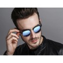 Sunglasses Mirrored Lens Blue UV Protection Upper Frame