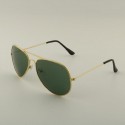 Sunglasses Large Aviator Fine Gold Frame