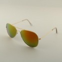 Sunglasses Large Aviator Fine Gold Frame