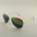 Sunglasses Large Aviator Fine Gold Frame