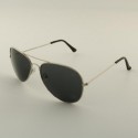 Sunglasses Large Aviator Fine Gold Frame