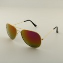 Sunglasses Large Aviator Fine Gold Frame