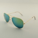 Sunglasses Large Aviator Fine Gold Frame