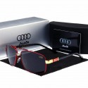 Audi Men's Sport Sunglasses Gold Detail UV Protection