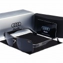 Óculos de Sol Esporte Masculino Audi Detalhes em Ouro Proteção UV