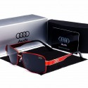 Óculos de Sol Esporte Masculino Audi Detalhes em Ouro Proteção UV