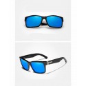 Fashion White Men's Sunglasses Funk Thick Frame with UV Protection