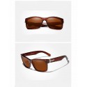 Óculos Masculino Branco moda Funk Armação Grossa com Proteção UV