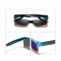 Fashion White Men's Sunglasses Funk Thick Frame with UV Protection