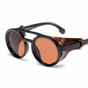 Sunglasses Female Lady Gaga Lens Uv400 Round Frame Italy