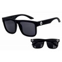 Evrfelan Men's Black and Lime Green Sunglasses