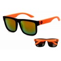 Evrfelan Men's Black and Lime Green Sunglasses