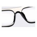 Armação de Óculos Masculino Quadrado Lente Transparente