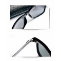 Óculos de Sol Masculino Casual Moda Praia Lente Polarizada UV