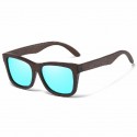 Óculos de Sol em Madeira Masculino Elegante Moda Verão Proteção UV