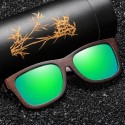 Wooden Sunglasses Stylish Men's Summer Fashion UV Protection