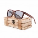 Premium Wooden Men's Sunglasses Uv400 Radiation Lens