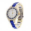 Watch Casual Female with Multicolor Crystals Elegant Party Night