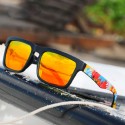 Óculos Masculino de Sol Quadrado Lente Anti-Reflexo