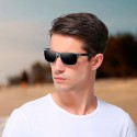 Men's Dark Anti-Glare Aluminum Lightweight Frame