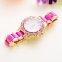 Watch Casual Female with Multicolor Crystals Elegant Party Night