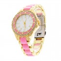 Watch Casual Female with Multicolor Crystals Elegant Party Night