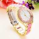 Watch Casual Female with Multicolor Crystals Elegant Party Night