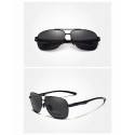 Aviator Sunglasses Male with Anti-Glare Mirror Lenses Uv400