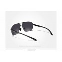 Óculos Aviador Masculino de Sol com lentes Espelho Anti-Reflexo Uv400