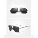 Óculos Aviador Masculino de Sol com lentes Espelho Anti-Reflexo Uv400