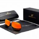 Aviator Sunglasses Male with Anti-Glare Mirror Lenses Uv400