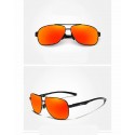 Óculos Aviador Masculino de Sol com lentes Espelho Anti-Reflexo Uv400