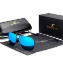 Aviator Sunglasses Male with Anti-Glare Mirror Lenses Uv400