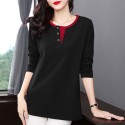 Women's Casual Long Sleeve Casual Work Blouse Two Colors