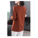 Women's Casual Long Sleeve Casual Work Blouse Two Colors