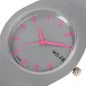 Watch Sports Miler Female Rubber Quartz Tough