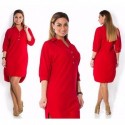 Vestido Feminino Social Midi Plus Moda Social Evangélica