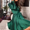 New Fashion Womens Dress Egyptian Silk Haute Couture