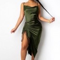 Long Midi Sexy Womens Dress Split Side Opening