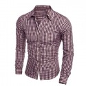 Checkered shirt Casual Men's Long Sleeve