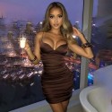 Womens Dress Fashion Glued Short Sexy Tube-in Night Ballad