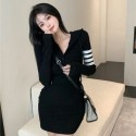 Womens Dress Winter Fashion Style Long Sleeve Hooded