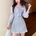 Womens Comfortable Long Sleeve Party Dress