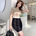 Womens Dress Two Colors Social Style Office Work