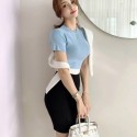 Womens Dress Two Colors Social Style Office Work