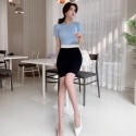 Womens Dress Two Colors Social Style Office Work