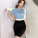 Womens Dress Two Colors Social Style Office Work