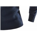 Shirt Winter Striped Men's Knitwear Long Sleeve Rasp