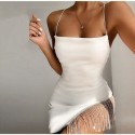 Womens Short Dress Sexy Collated Party Dress Summer Fashion